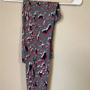 Lululemon Fast Free HR Tight 25” Floral Flux Multi Size: 4 Gray/Black/Wht